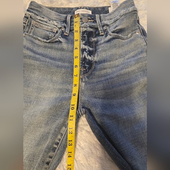 Good American Jeans Women's Color Blue Size O/25 - Picture 7 of 11